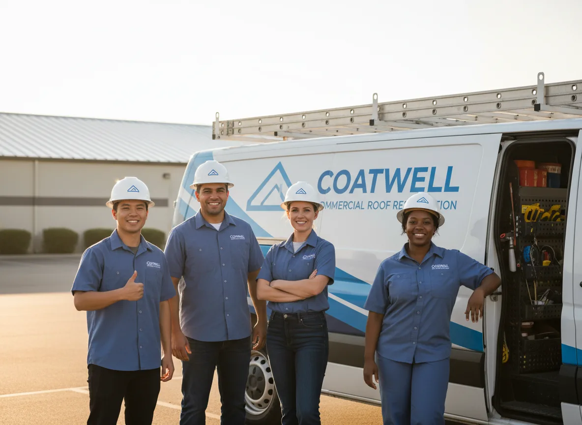Commercial roof coating company in Fraser, MI